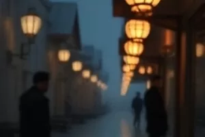 《菜市场交响曲》清晨摊位与人群画面