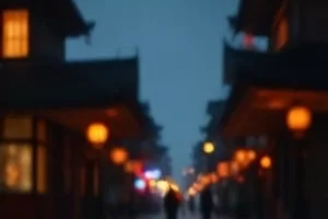 《午夜拉面摊》深夜街边小摊热气腾腾画面